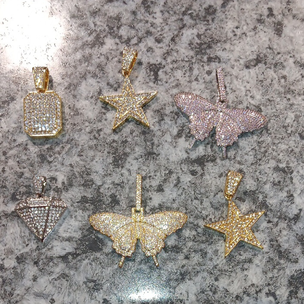 Gold and Silver Multi Style Pendants